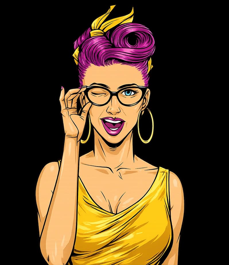 Profesional de belleza con Aura